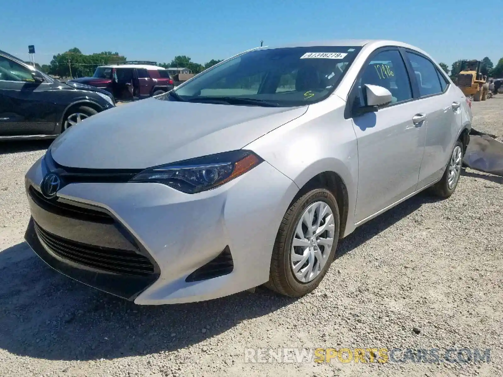 2 Photograph of a damaged car 5YFBURHE3KP942439 TOYOTA COROLLA 2019