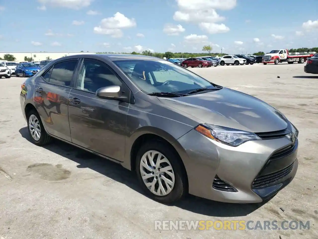 1 Photograph of a damaged car 5YFBURHE3KP942876 TOYOTA COROLLA 2019