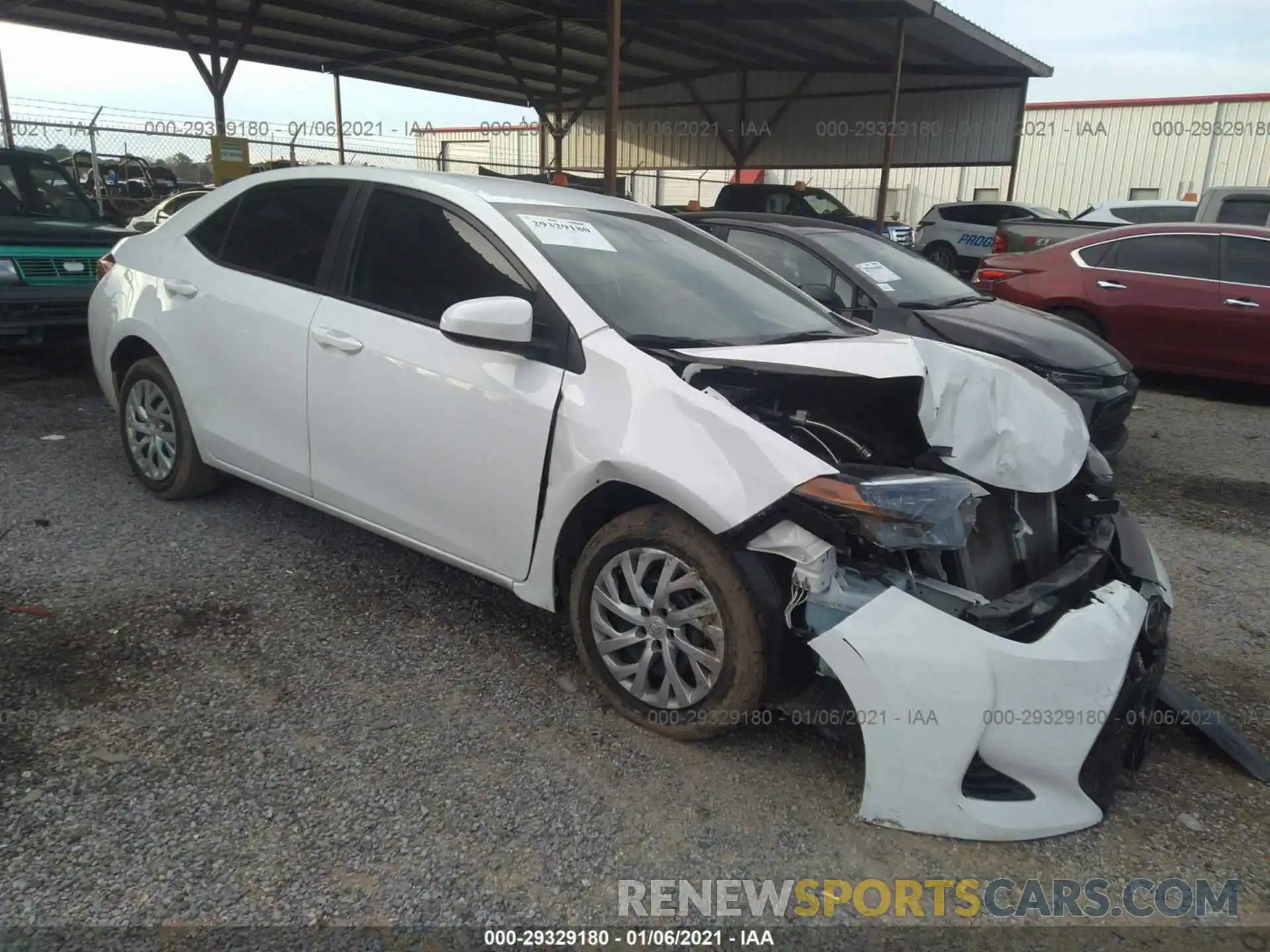 1 Photograph of a damaged car 5YFBURHE3KP944059 TOYOTA COROLLA 2019