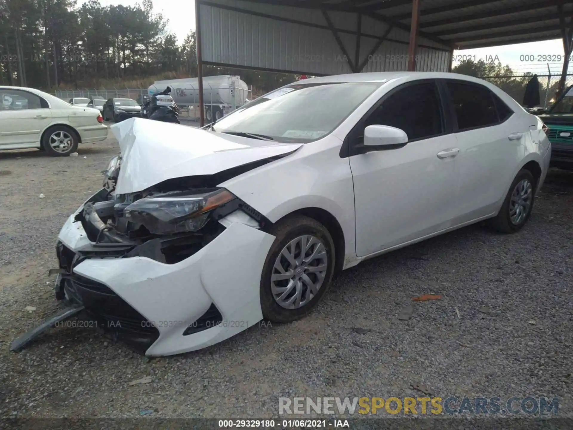 2 Photograph of a damaged car 5YFBURHE3KP944059 TOYOTA COROLLA 2019