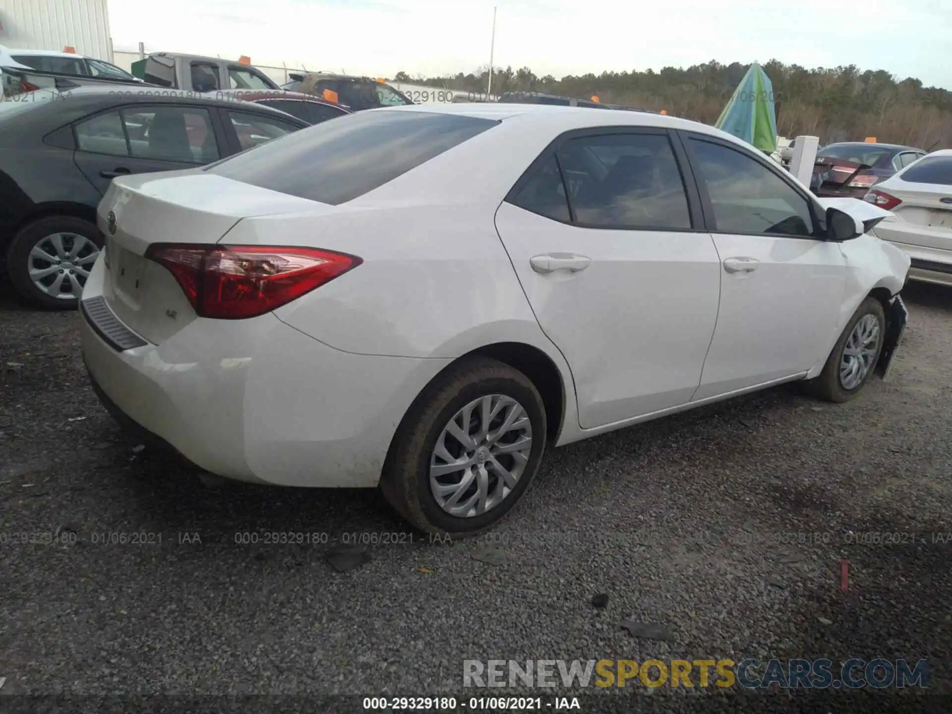 4 Photograph of a damaged car 5YFBURHE3KP944059 TOYOTA COROLLA 2019