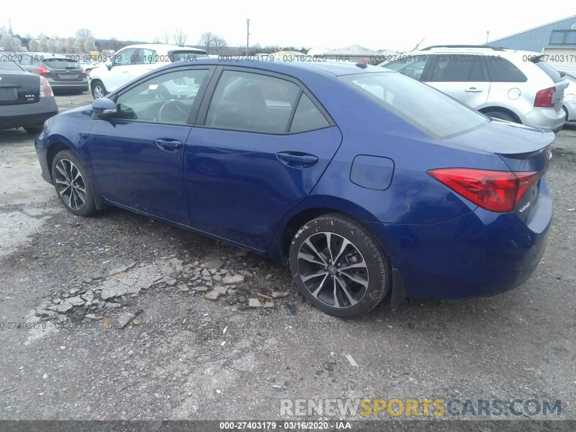 3 Photograph of a damaged car 5YFBURHE3KP944448 TOYOTA COROLLA 2019