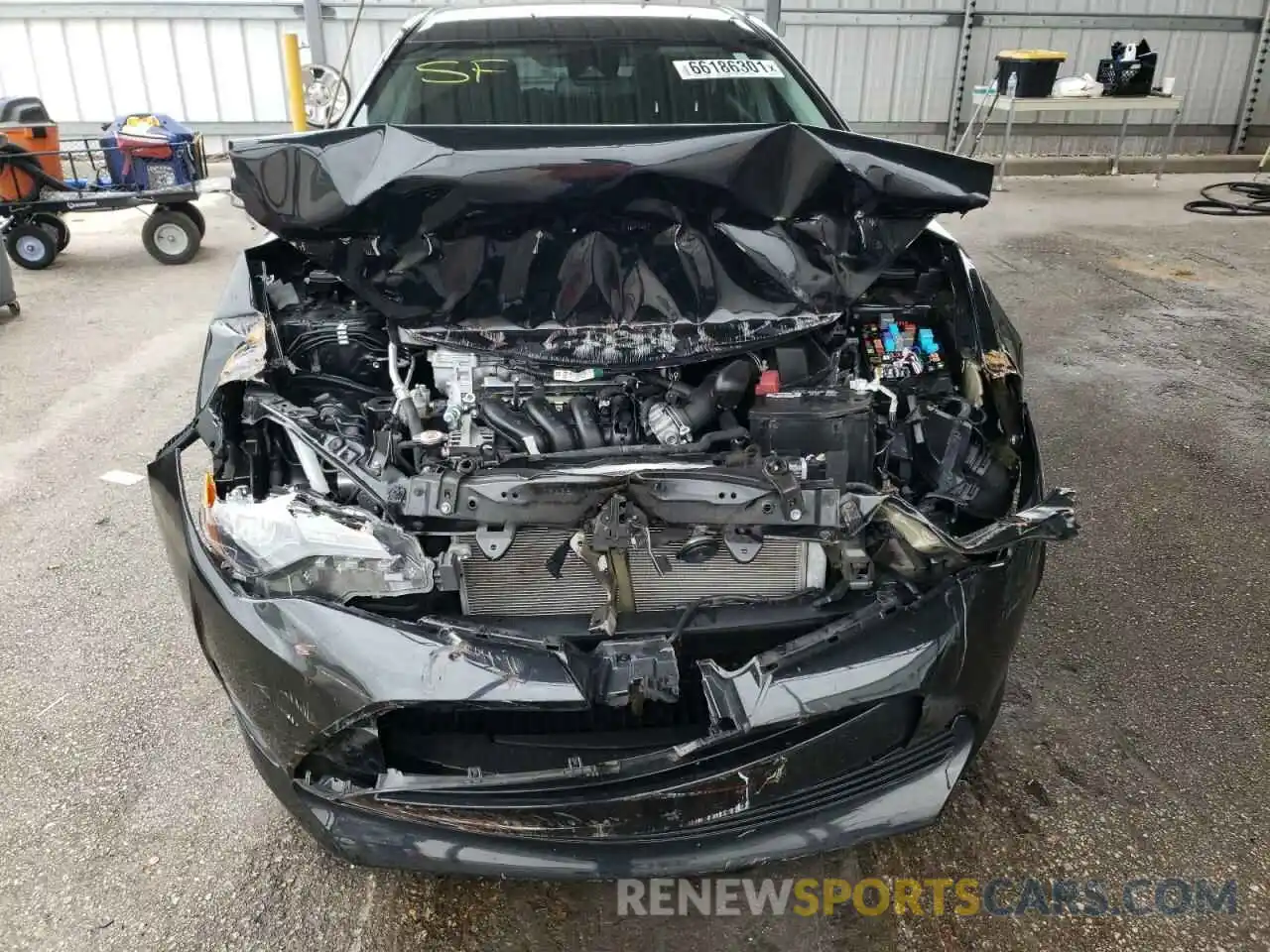 9 Photograph of a damaged car 5YFBURHE3KP944627 TOYOTA COROLLA 2019