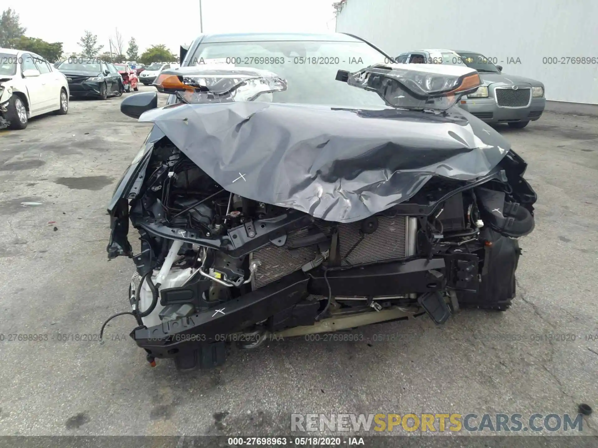 6 Photograph of a damaged car 5YFBURHE3KP944840 TOYOTA COROLLA 2019