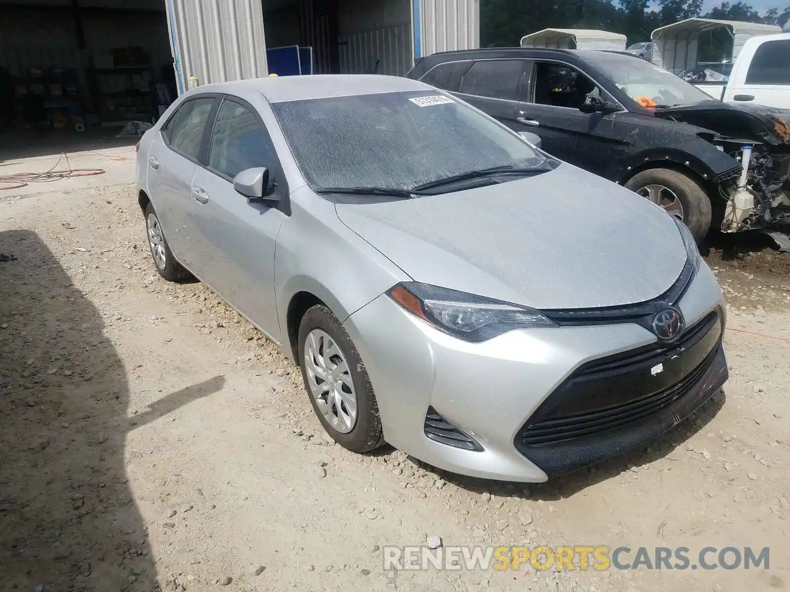 1 Photograph of a damaged car 5YFBURHE3KP944949 TOYOTA COROLLA 2019