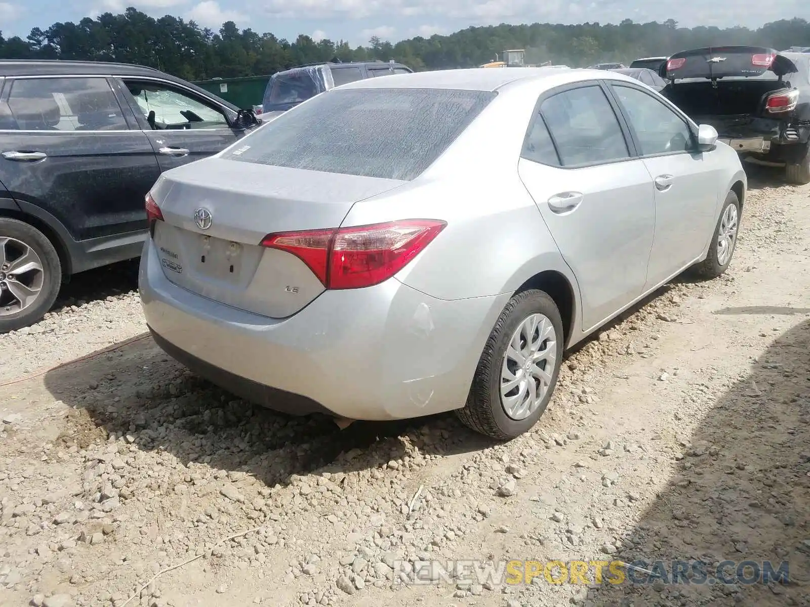 4 Photograph of a damaged car 5YFBURHE3KP944949 TOYOTA COROLLA 2019