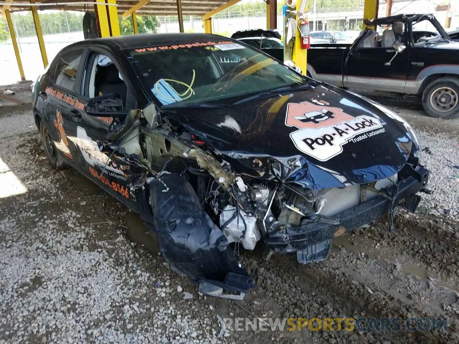 1 Photograph of a damaged car 5YFBURHE3KP945230 TOYOTA COROLLA 2019