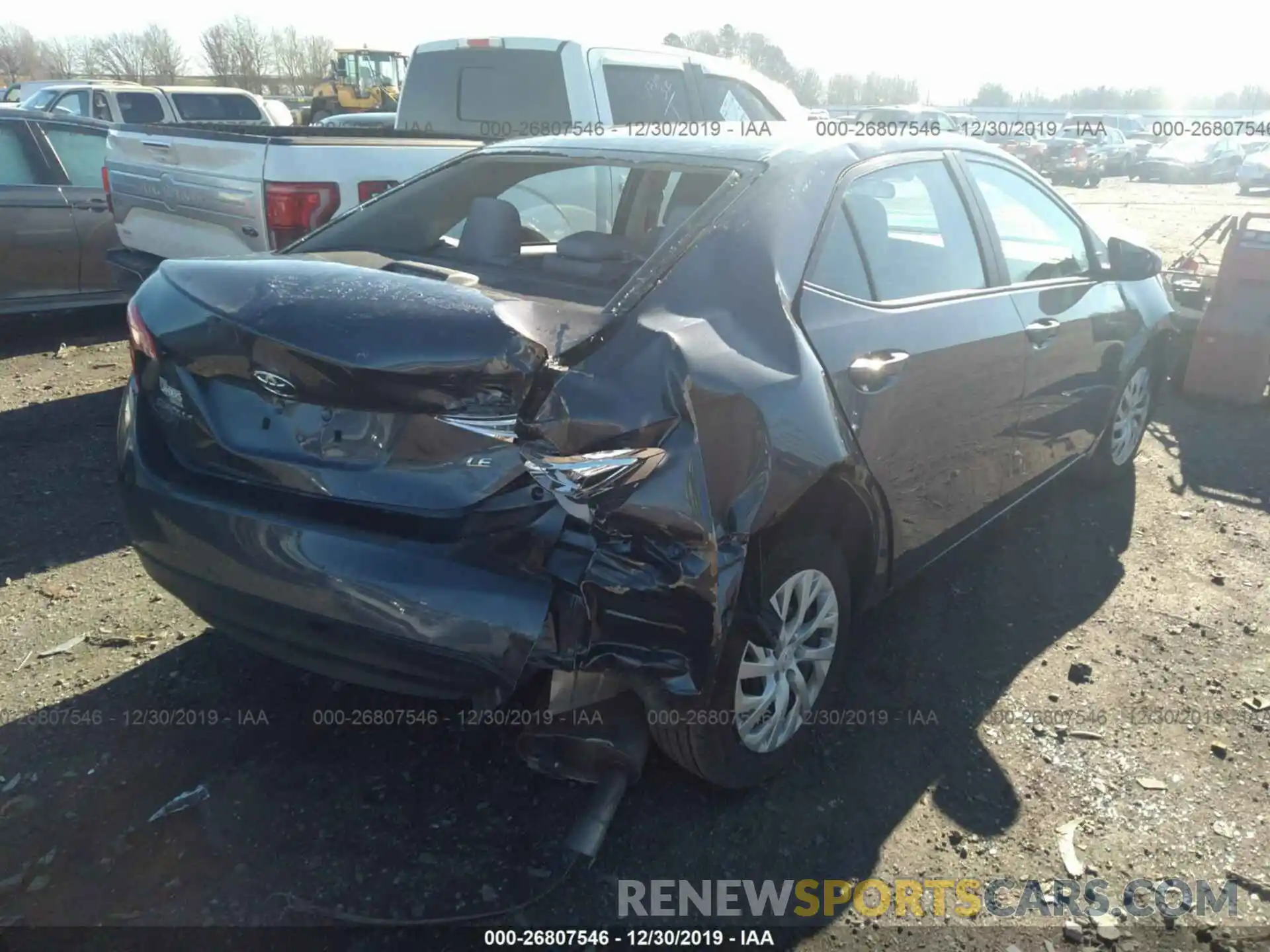 4 Photograph of a damaged car 5YFBURHE3KP945471 TOYOTA COROLLA 2019