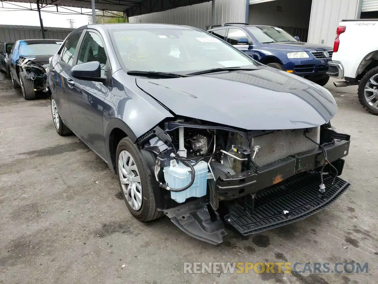 1 Photograph of a damaged car 5YFBURHE3KP945602 TOYOTA COROLLA 2019