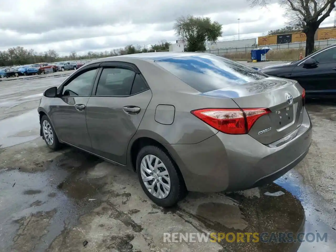 2 Photograph of a damaged car 5YFBURHE3KP946541 TOYOTA COROLLA 2019