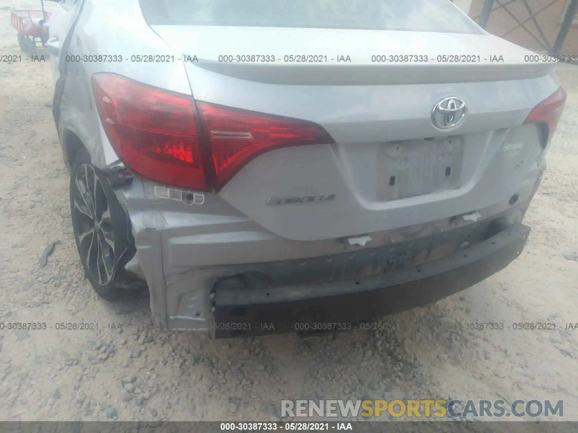 6 Photograph of a damaged car 5YFBURHE3KP946765 TOYOTA COROLLA 2019