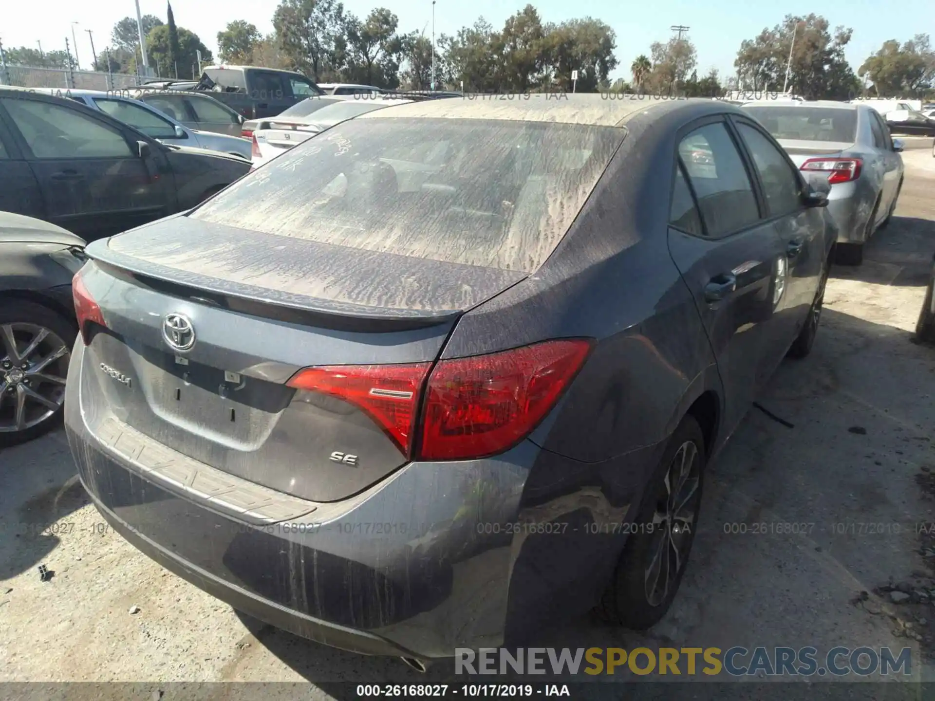 4 Photograph of a damaged car 5YFBURHE3KP947351 TOYOTA COROLLA 2019