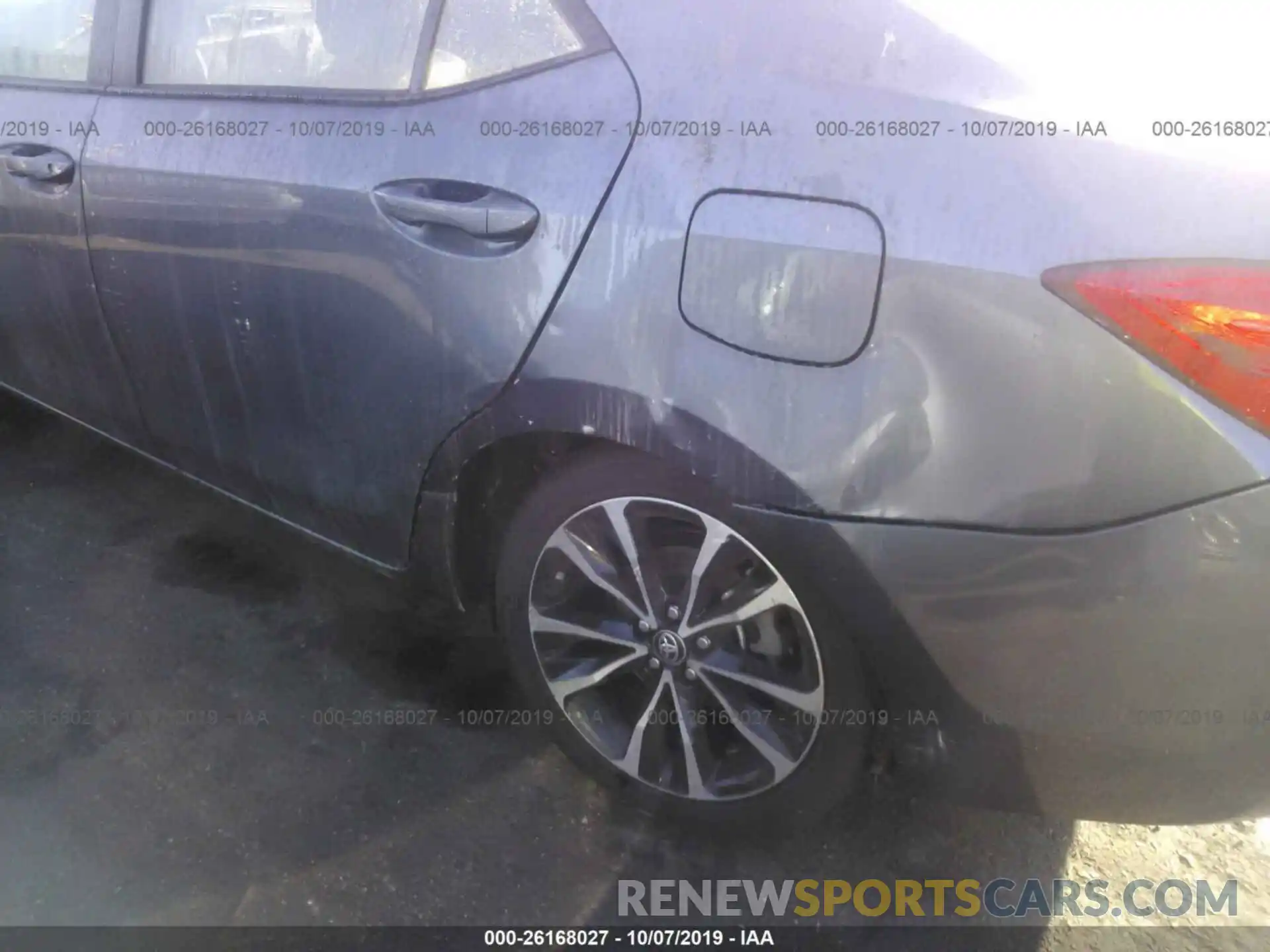 6 Photograph of a damaged car 5YFBURHE3KP947351 TOYOTA COROLLA 2019