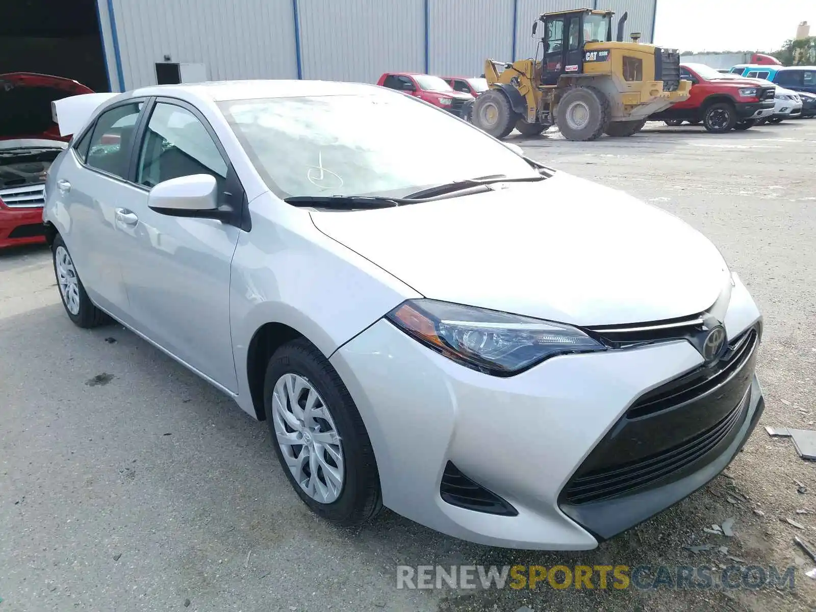 1 Photograph of a damaged car 5YFBURHE3KP948046 TOYOTA COROLLA 2019