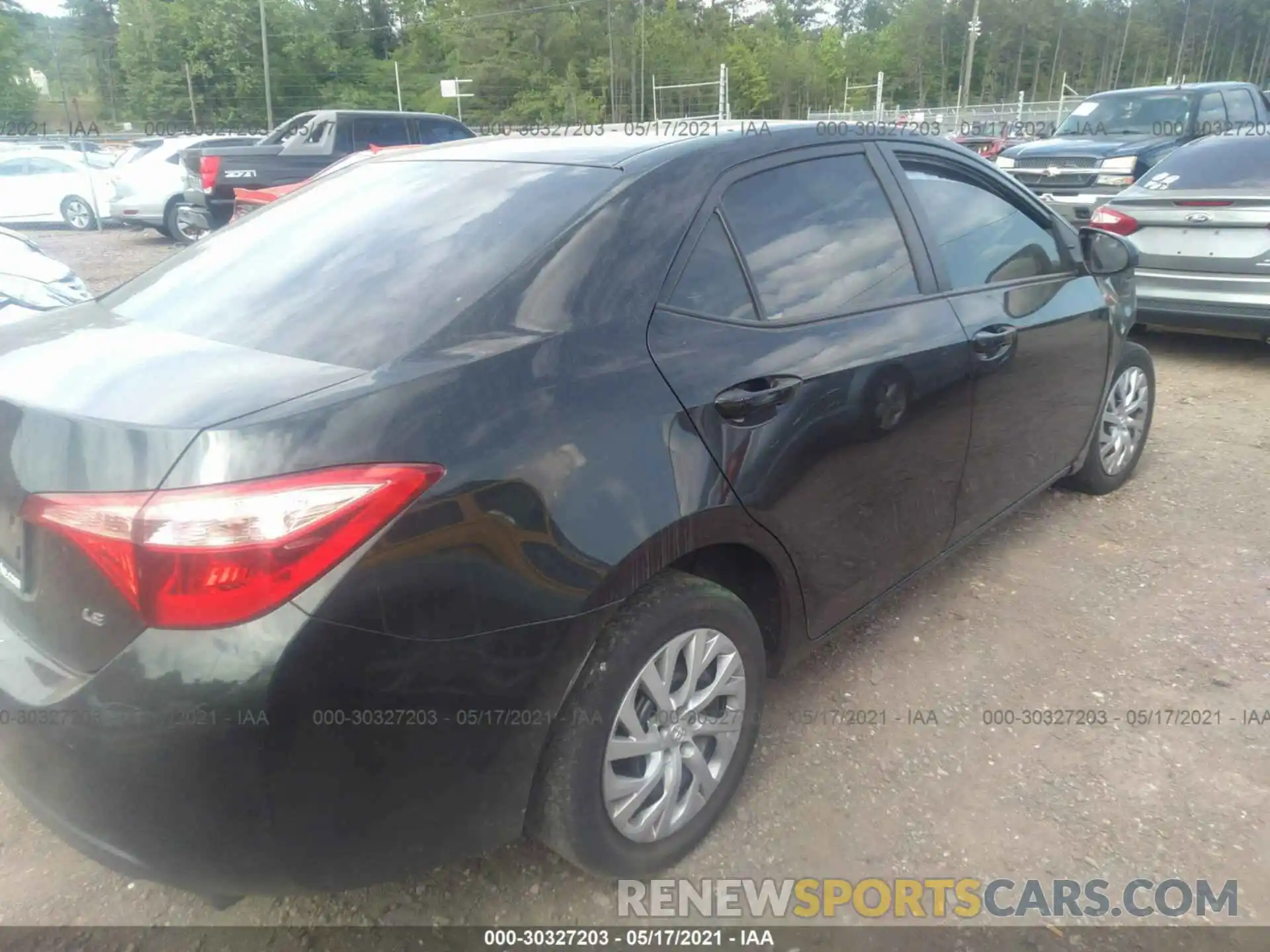 4 Photograph of a damaged car 5YFBURHE3KP948113 TOYOTA COROLLA 2019