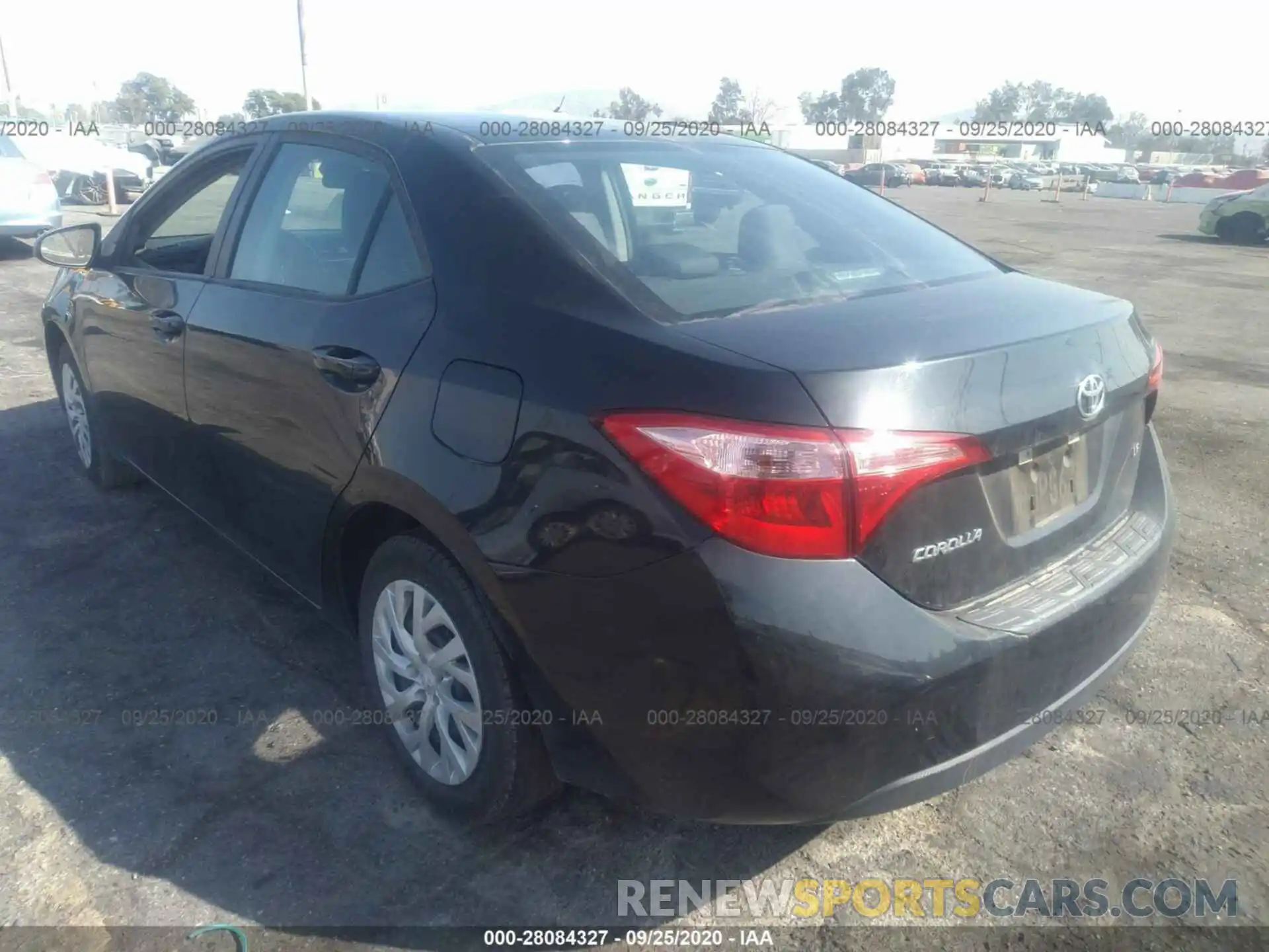 3 Photograph of a damaged car 5YFBURHE3KP948175 TOYOTA COROLLA 2019