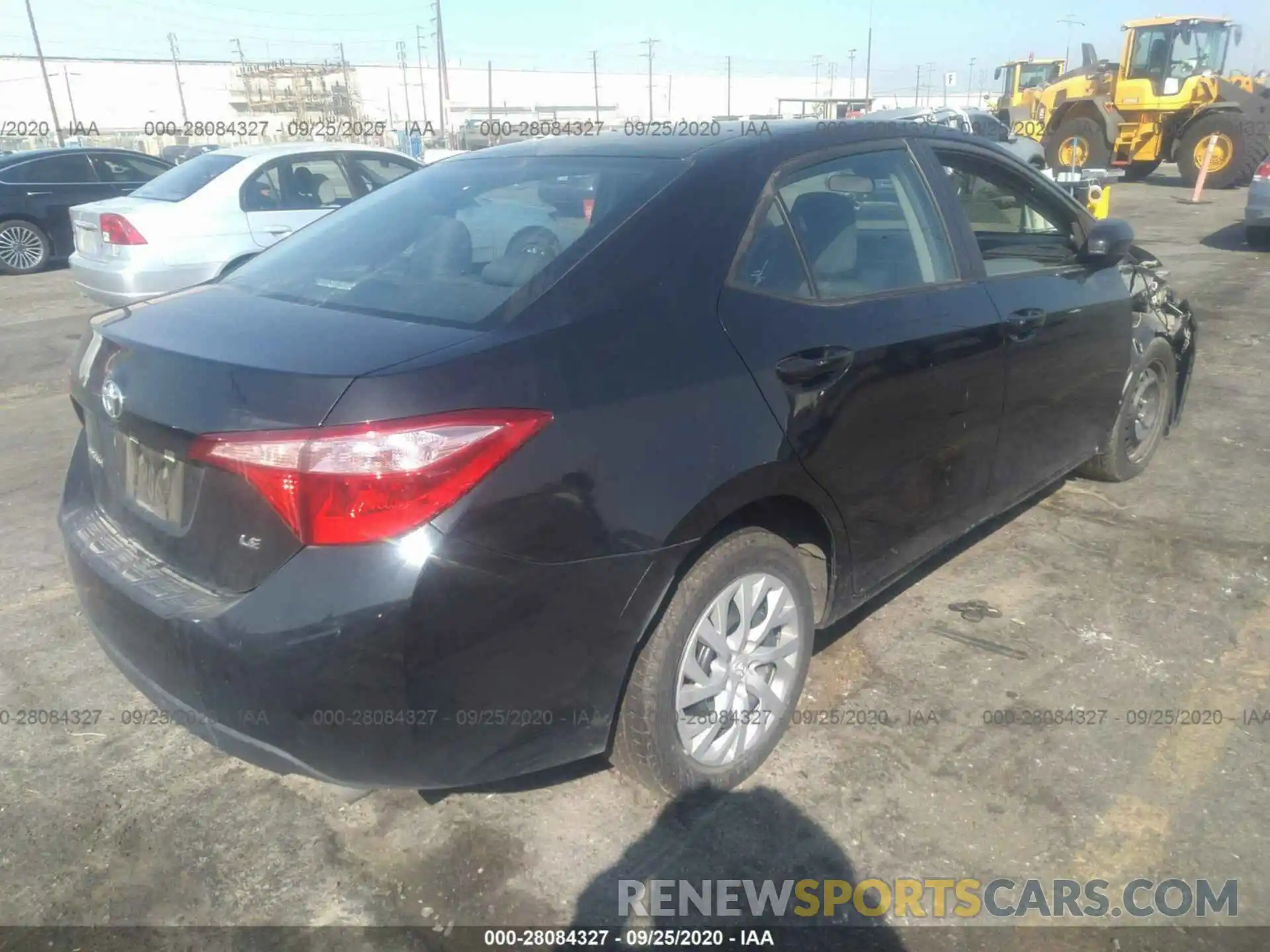 4 Photograph of a damaged car 5YFBURHE3KP948175 TOYOTA COROLLA 2019