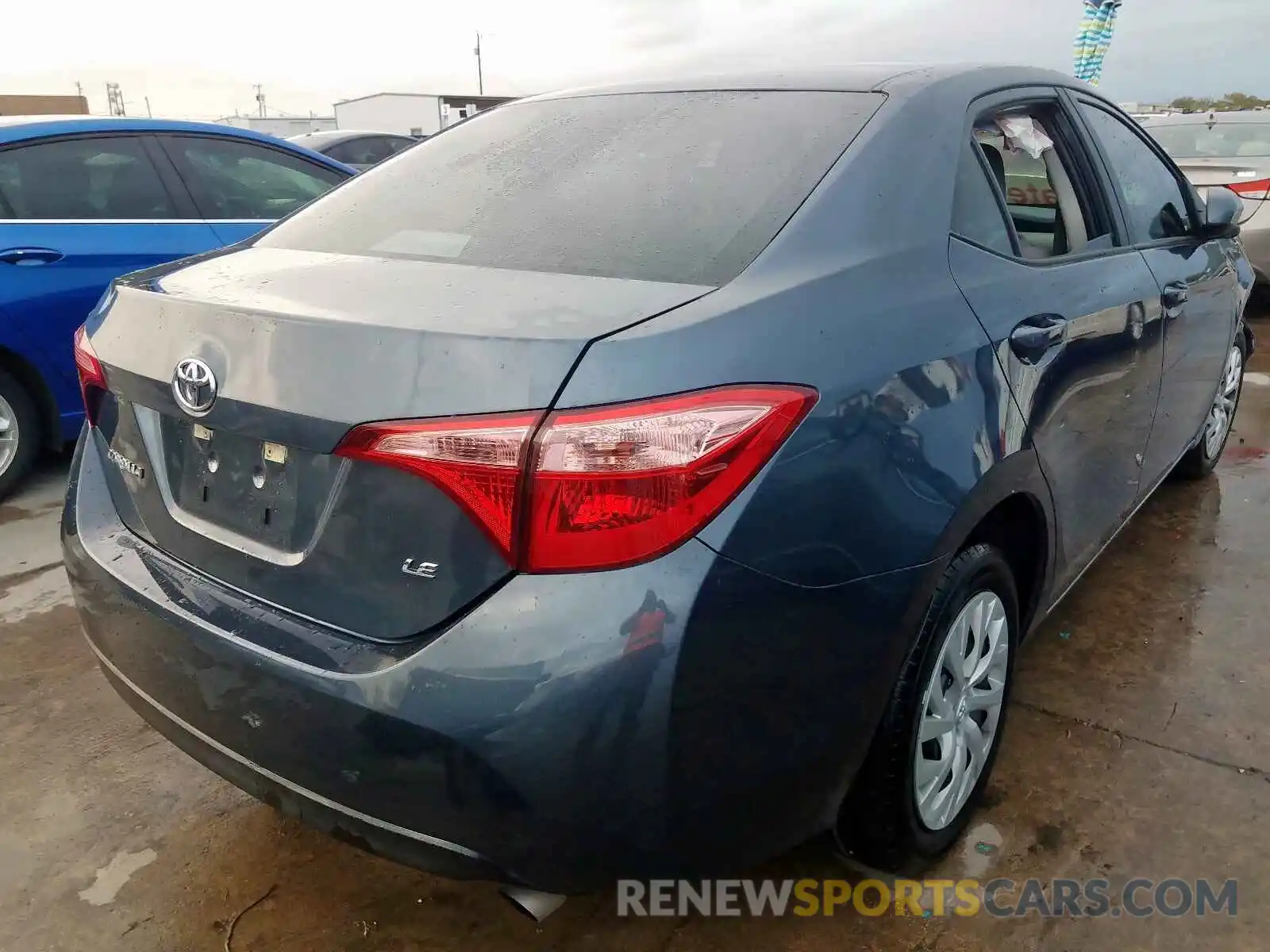 4 Photograph of a damaged car 5YFBURHE3KP948256 TOYOTA COROLLA 2019