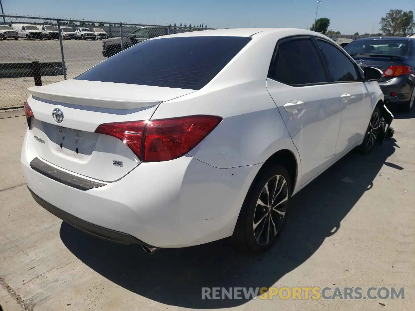 4 Photograph of a damaged car 5YFBURHE3KP948807 TOYOTA COROLLA 2019