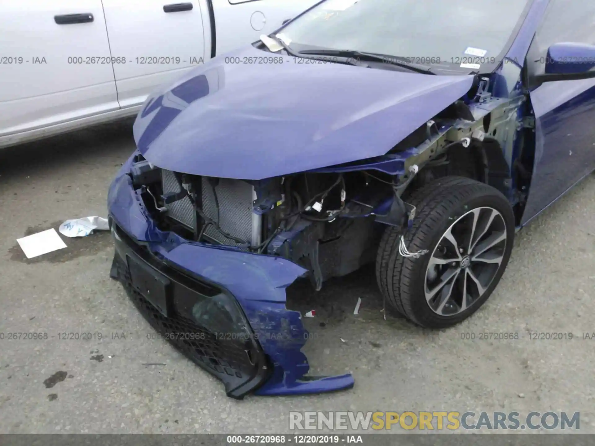 6 Photograph of a damaged car 5YFBURHE3KP949195 TOYOTA COROLLA 2019