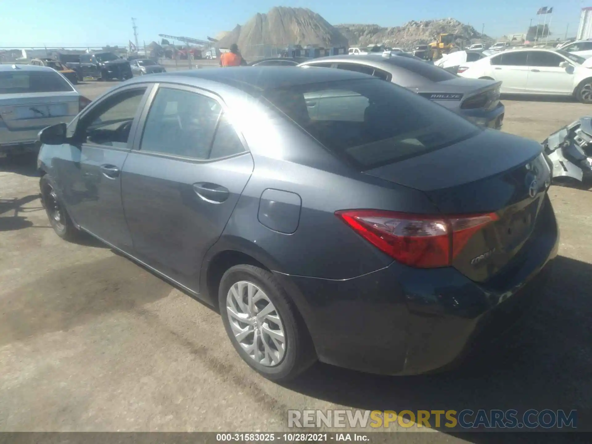 3 Photograph of a damaged car 5YFBURHE3KP949780 TOYOTA COROLLA 2019