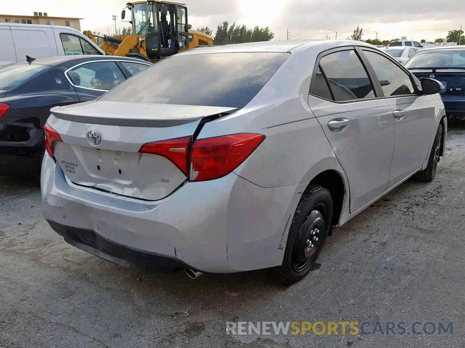 4 Photograph of a damaged car 5YFBURHE4KP856184 TOYOTA COROLLA 2019