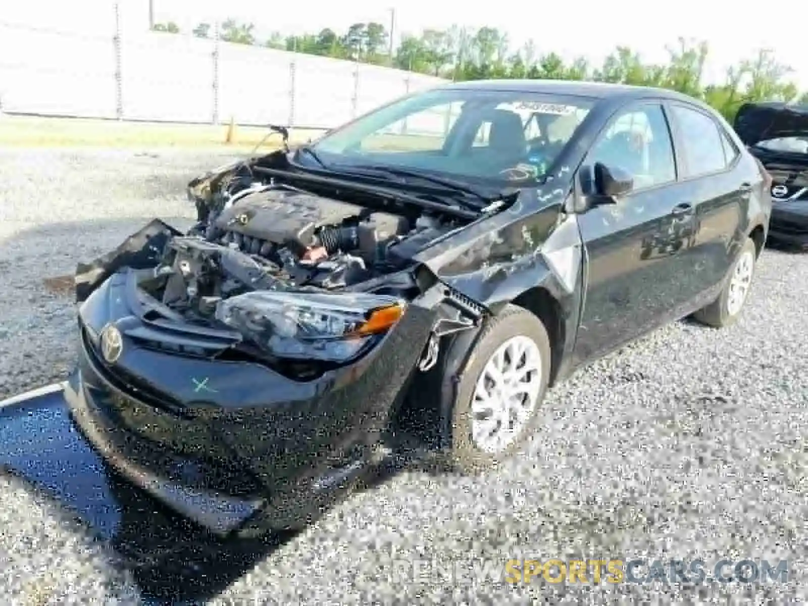 2 Photograph of a damaged car 5YFBURHE4KP856296 TOYOTA COROLLA 2019