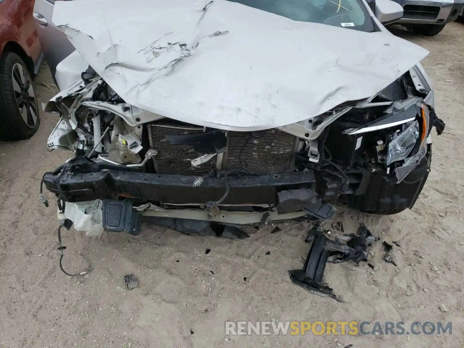 9 Photograph of a damaged car 5YFBURHE4KP856377 TOYOTA COROLLA 2019