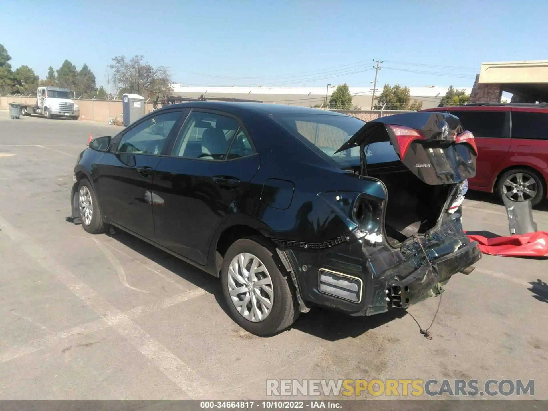 3 Photograph of a damaged car 5YFBURHE4KP856640 TOYOTA COROLLA 2019