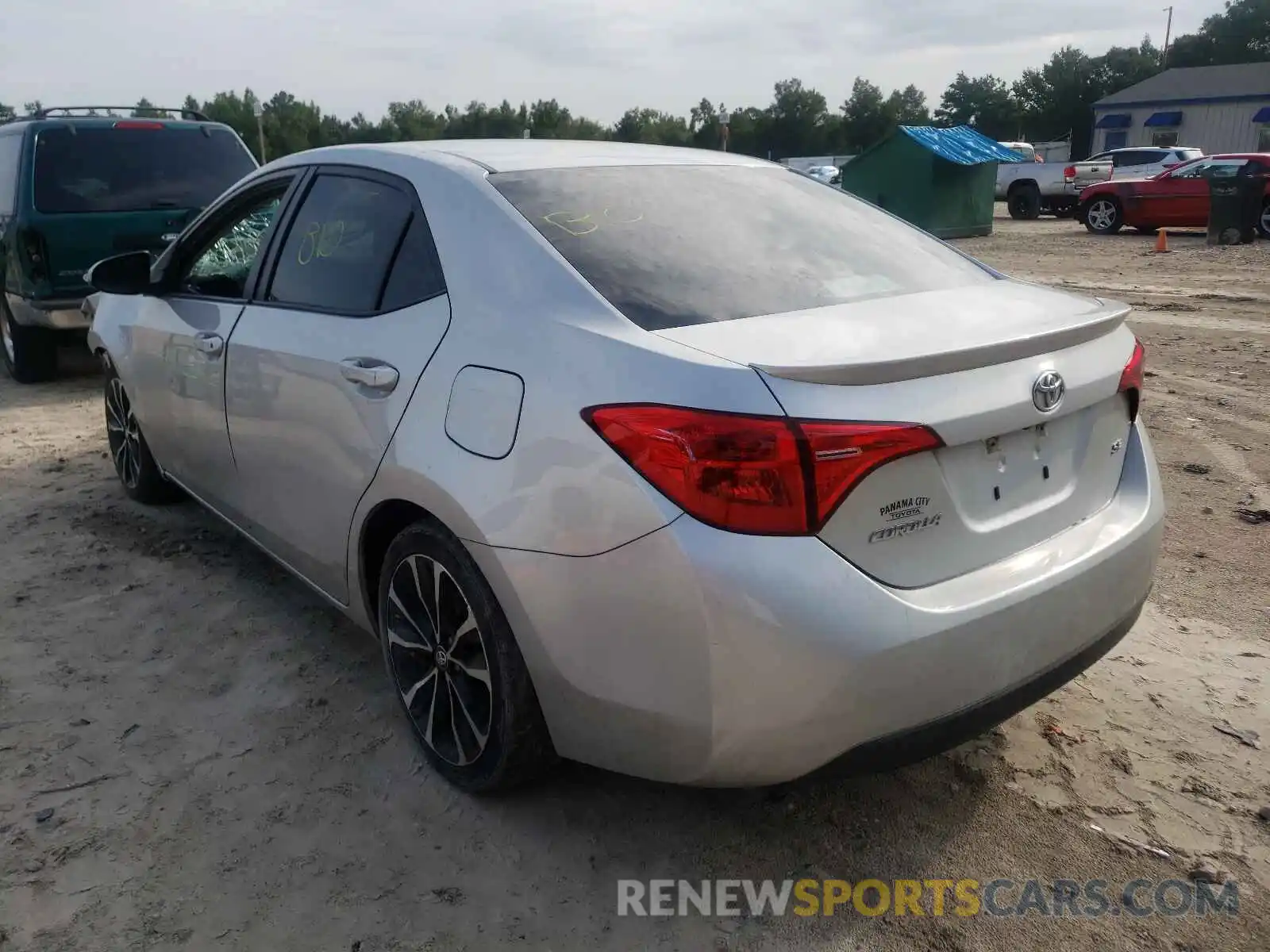 3 Photograph of a damaged car 5YFBURHE4KP856749 TOYOTA COROLLA 2019