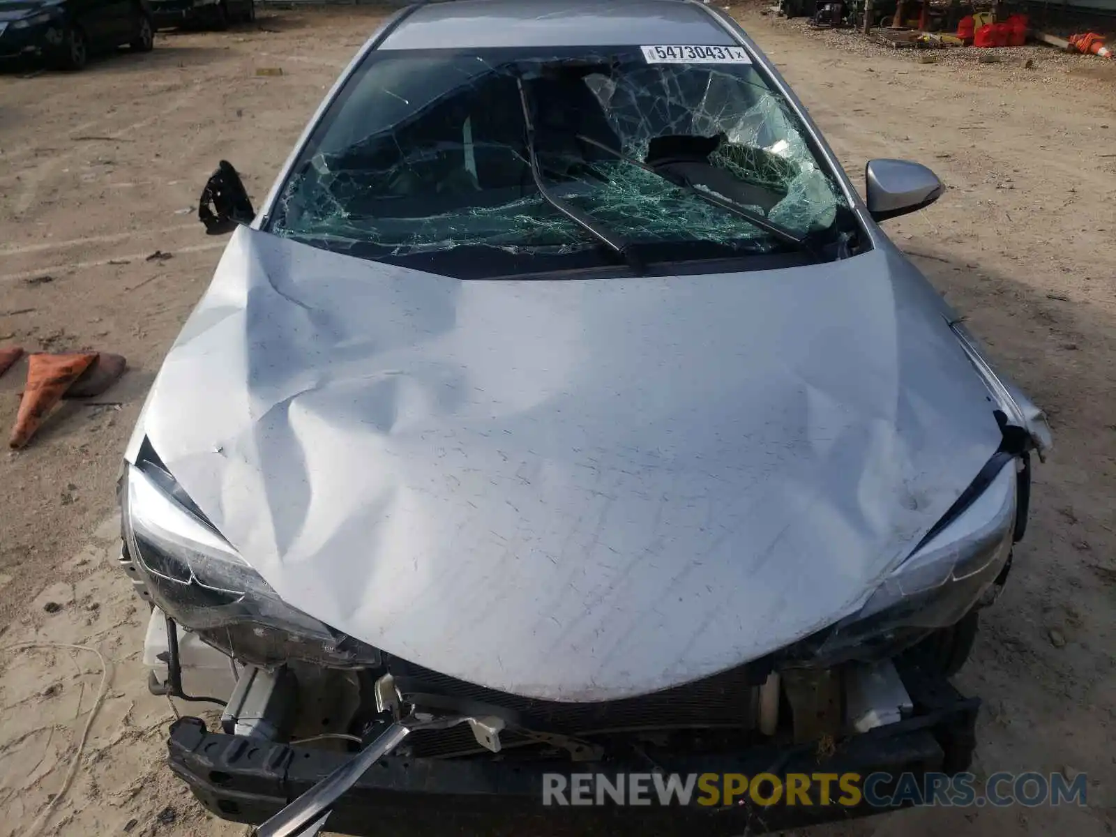 7 Photograph of a damaged car 5YFBURHE4KP856749 TOYOTA COROLLA 2019