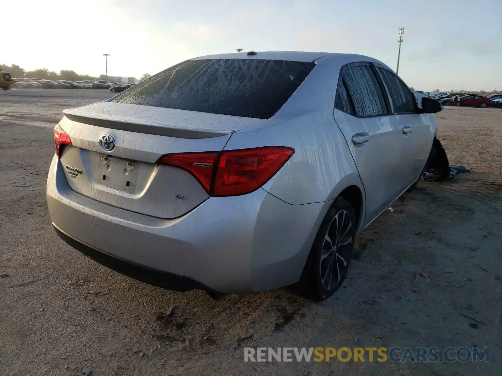 4 Photograph of a damaged car 5YFBURHE4KP856783 TOYOTA COROLLA 2019