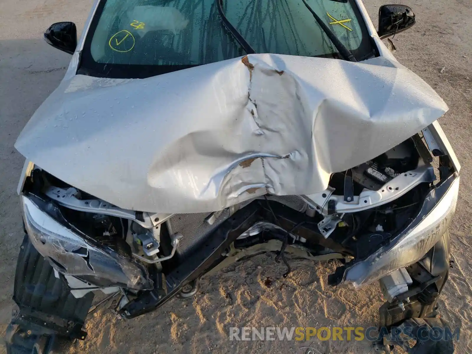 7 Photograph of a damaged car 5YFBURHE4KP856783 TOYOTA COROLLA 2019