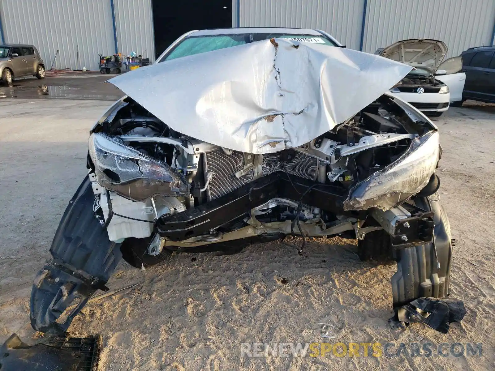 9 Photograph of a damaged car 5YFBURHE4KP856783 TOYOTA COROLLA 2019