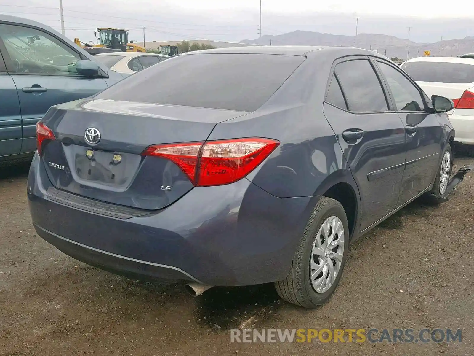 4 Photograph of a damaged car 5YFBURHE4KP857111 TOYOTA COROLLA 2019