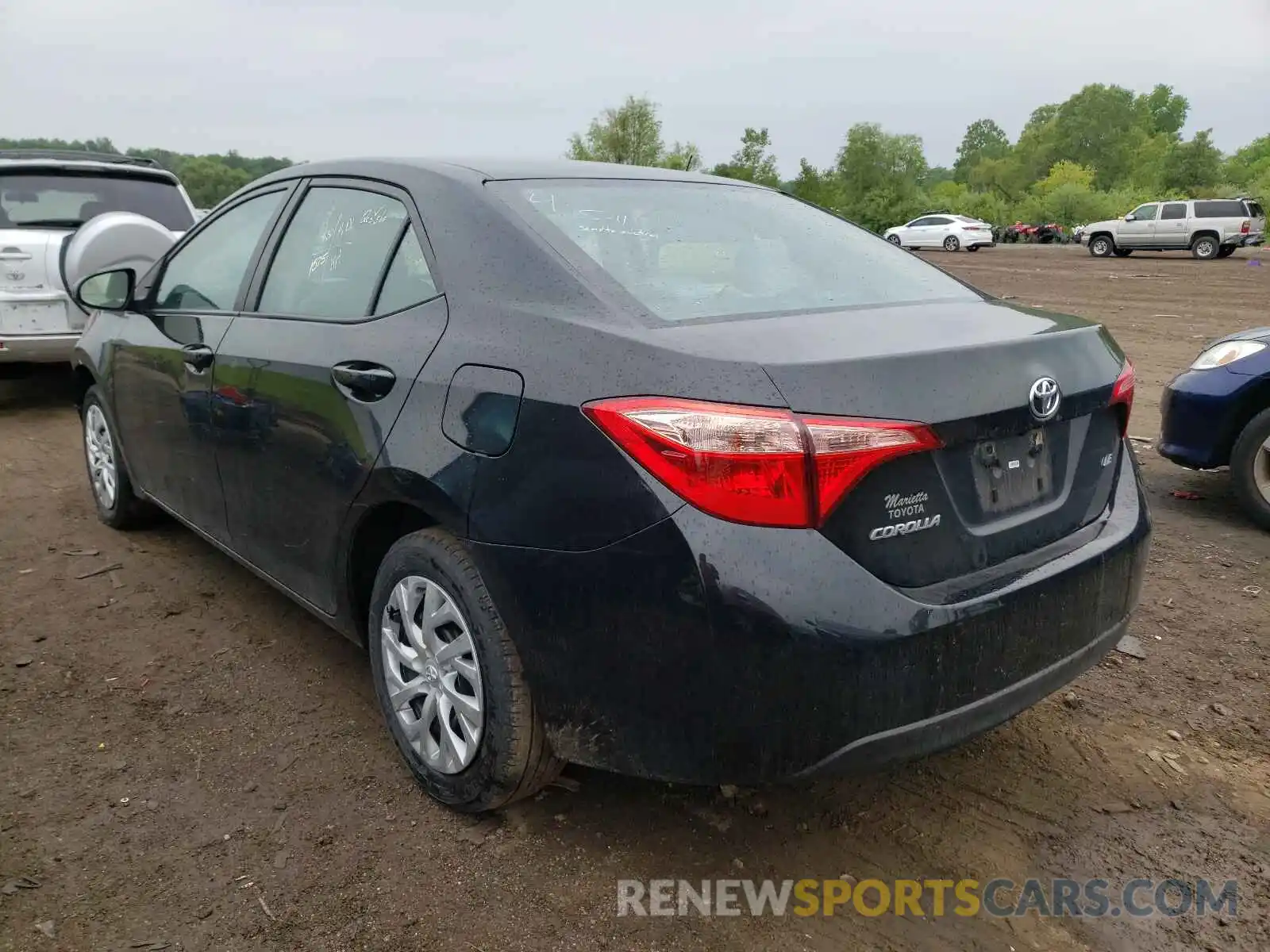 3 Photograph of a damaged car 5YFBURHE4KP857495 TOYOTA COROLLA 2019