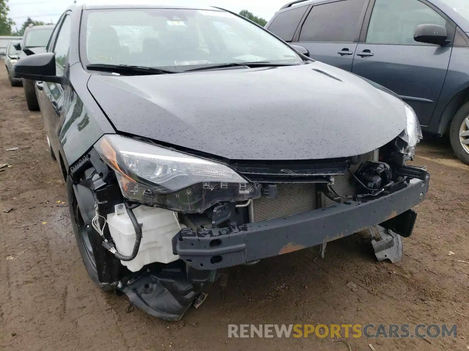 9 Photograph of a damaged car 5YFBURHE4KP857495 TOYOTA COROLLA 2019