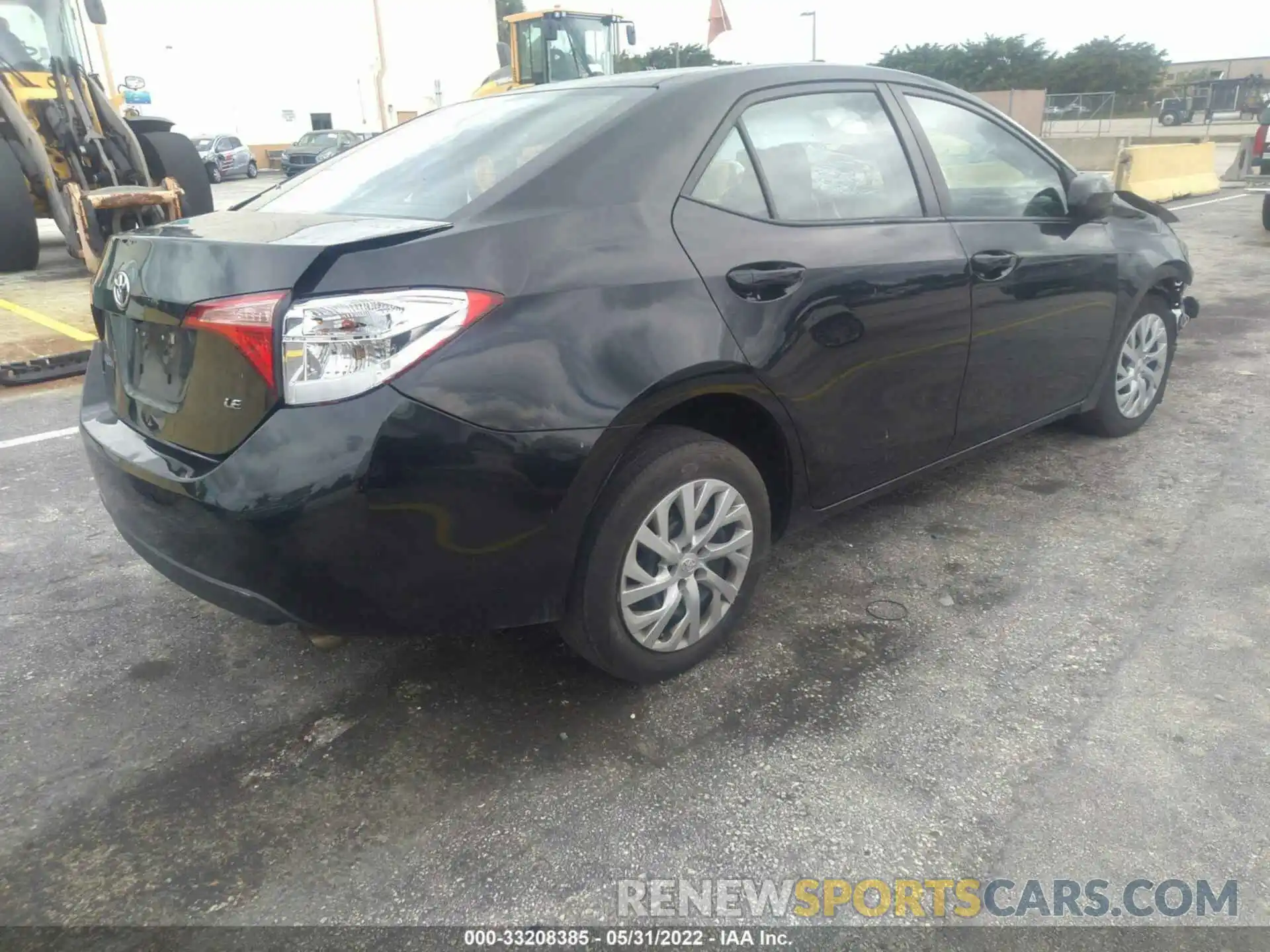 4 Photograph of a damaged car 5YFBURHE4KP858369 TOYOTA COROLLA 2019