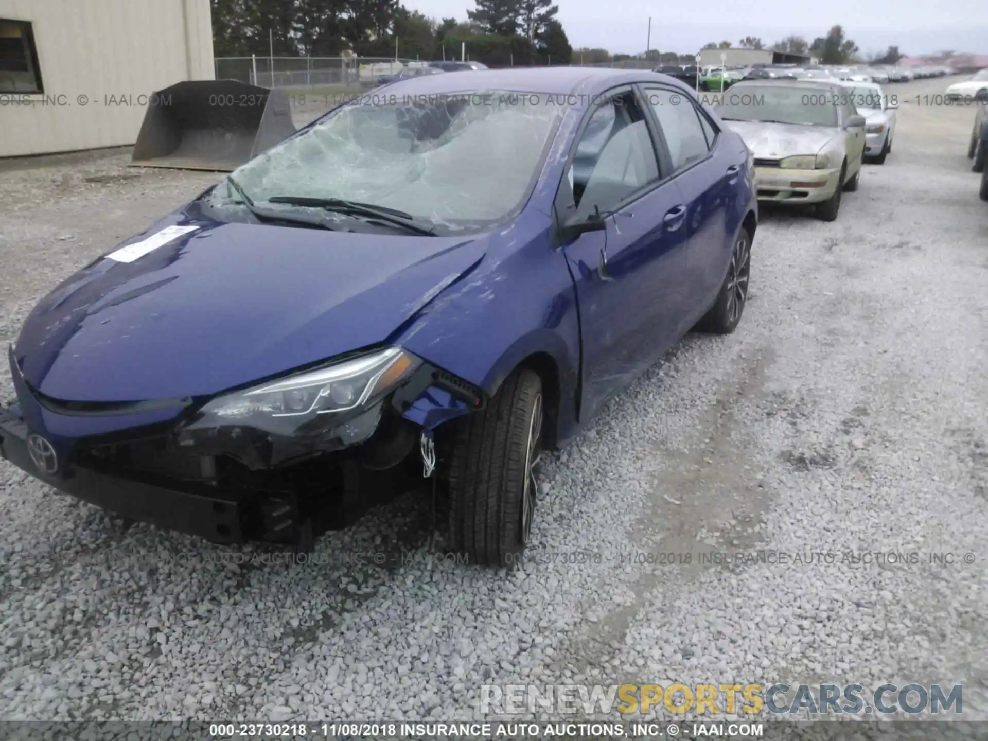 2 Photograph of a damaged car 5YFBURHE4KP858405 Toyota Corolla 2019