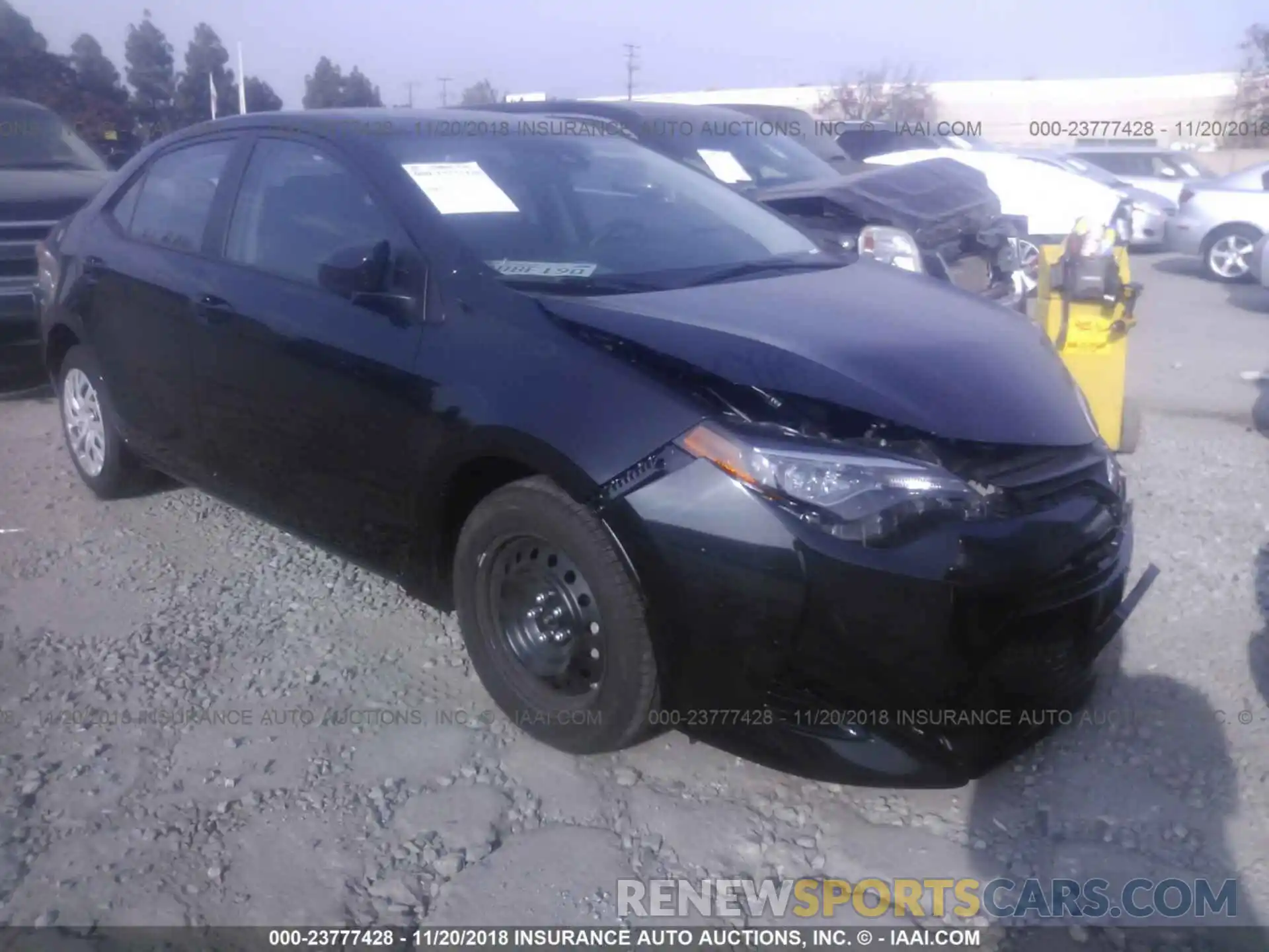 1 Photograph of a damaged car 5YFBURHE4KP858873 Toyota Corolla 2019