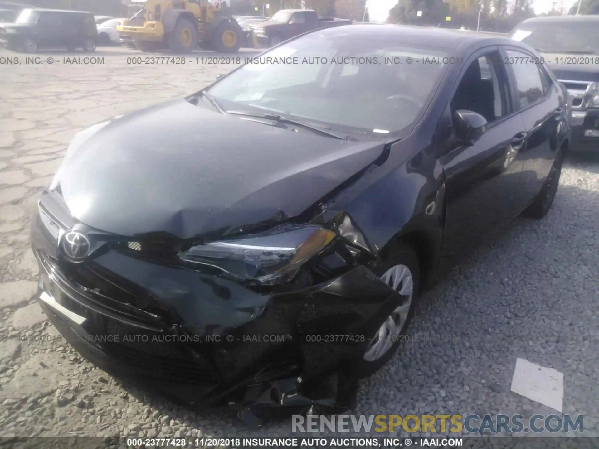 2 Photograph of a damaged car 5YFBURHE4KP858873 Toyota Corolla 2019