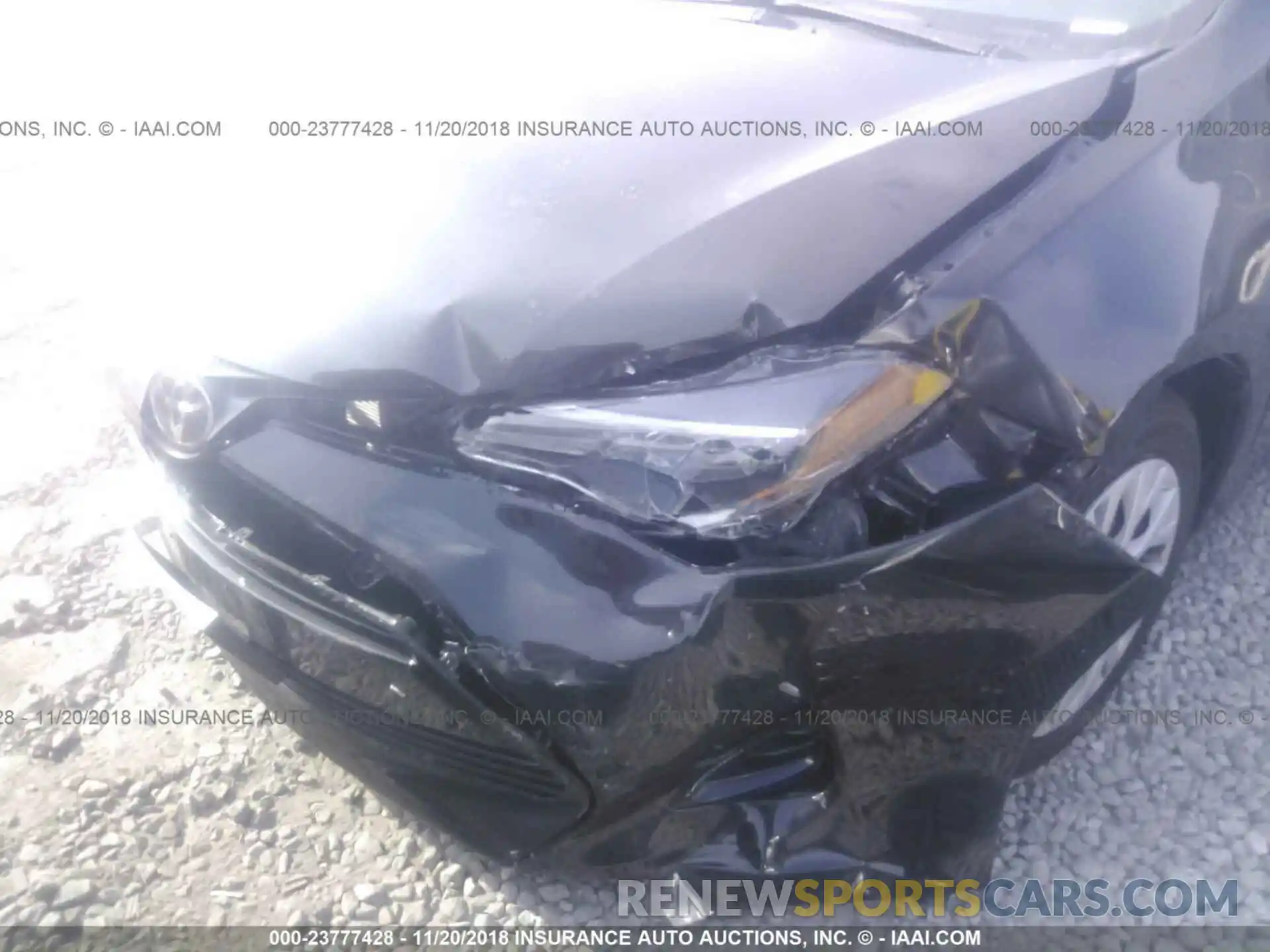 6 Photograph of a damaged car 5YFBURHE4KP858873 Toyota Corolla 2019