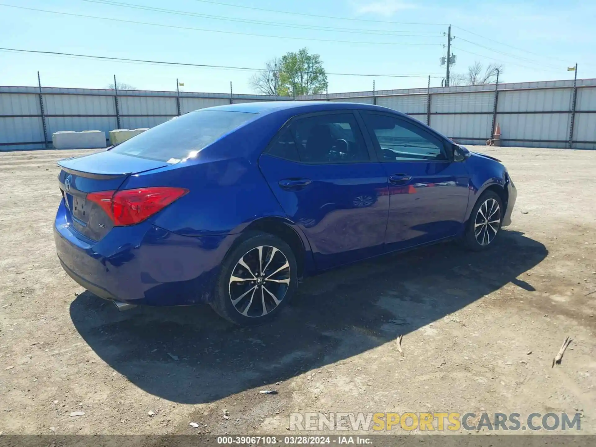 4 Photograph of a damaged car 5YFBURHE4KP859182 TOYOTA COROLLA 2019