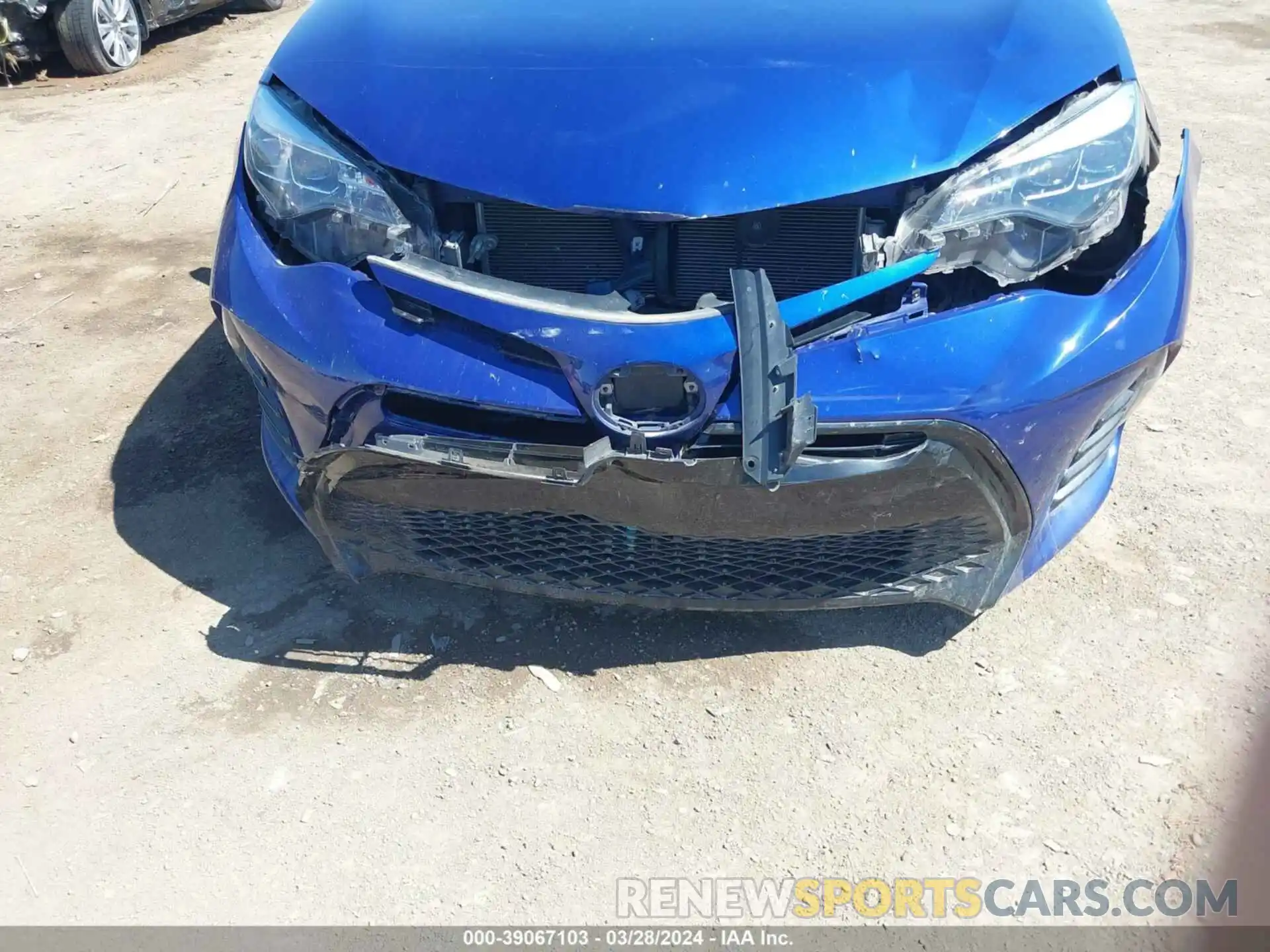 6 Photograph of a damaged car 5YFBURHE4KP859182 TOYOTA COROLLA 2019