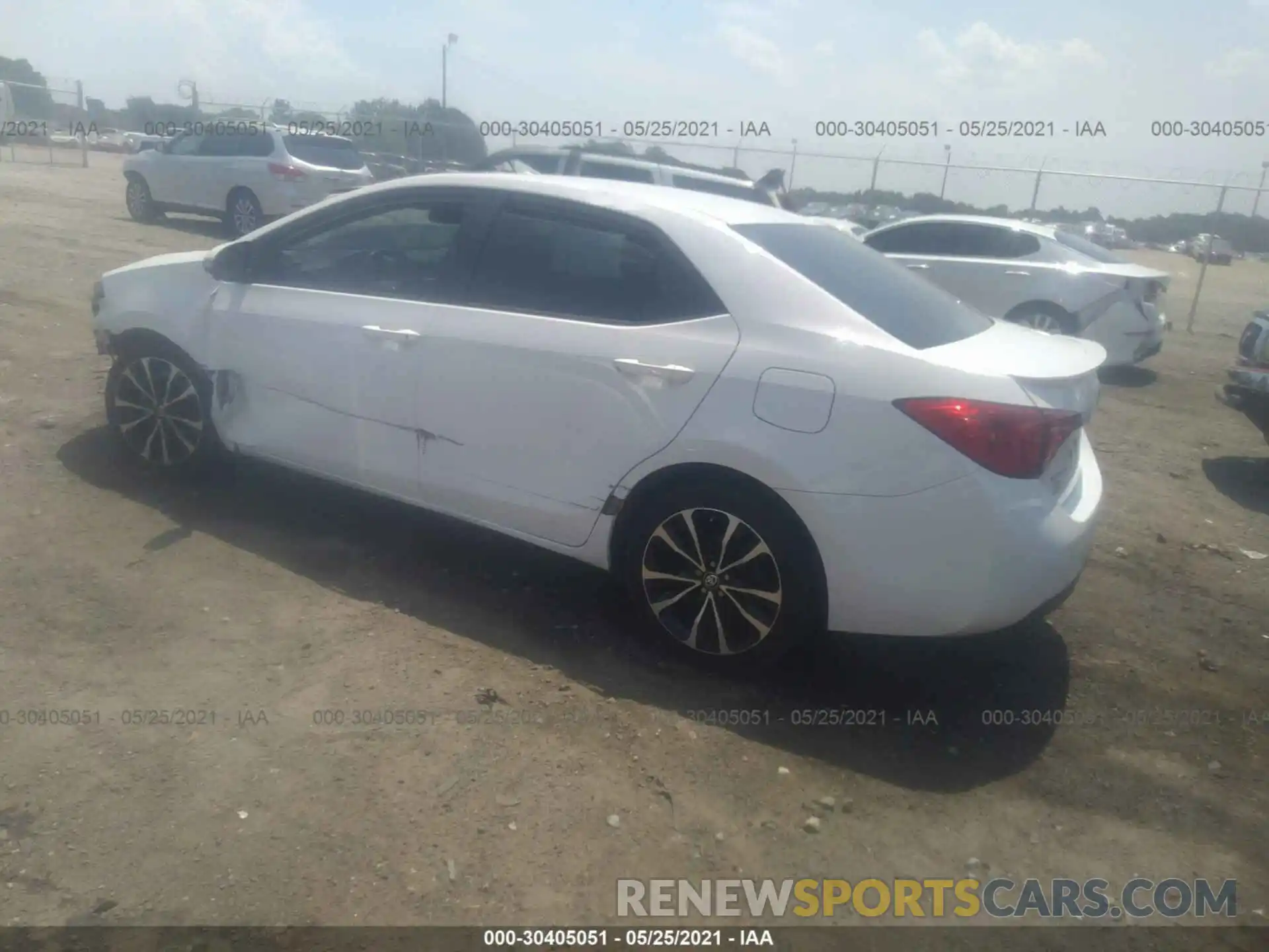 3 Photograph of a damaged car 5YFBURHE4KP859232 TOYOTA COROLLA 2019