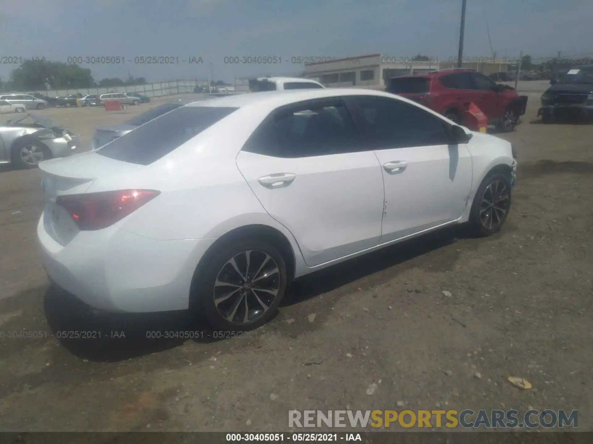 4 Photograph of a damaged car 5YFBURHE4KP859232 TOYOTA COROLLA 2019