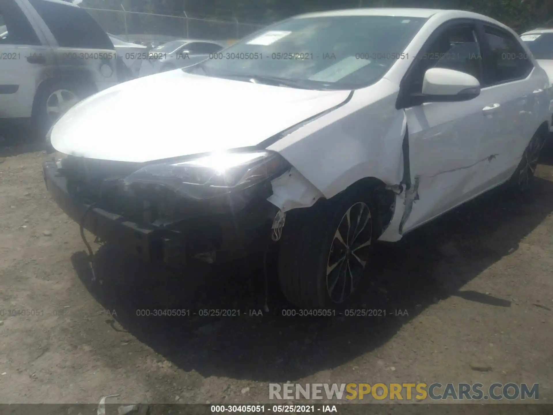 6 Photograph of a damaged car 5YFBURHE4KP859232 TOYOTA COROLLA 2019