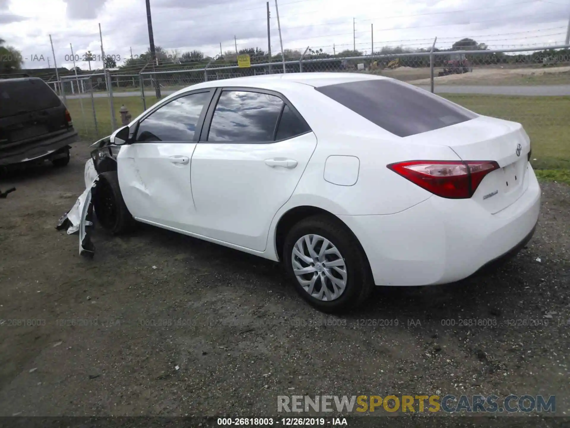 3 Photograph of a damaged car 5YFBURHE4KP859358 TOYOTA COROLLA 2019