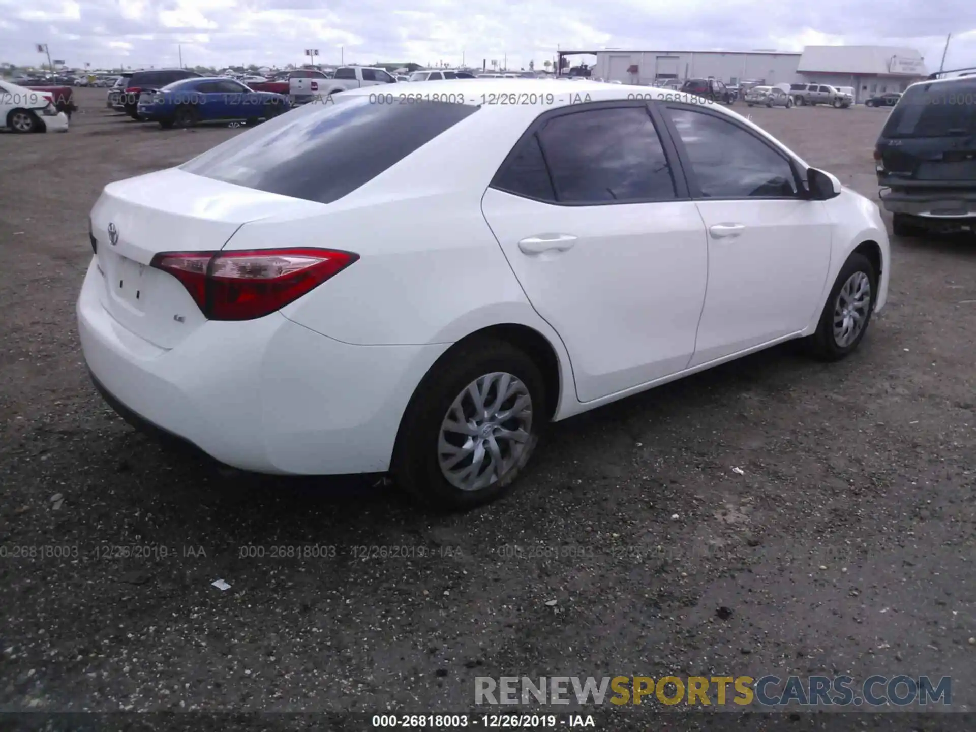 4 Photograph of a damaged car 5YFBURHE4KP859358 TOYOTA COROLLA 2019