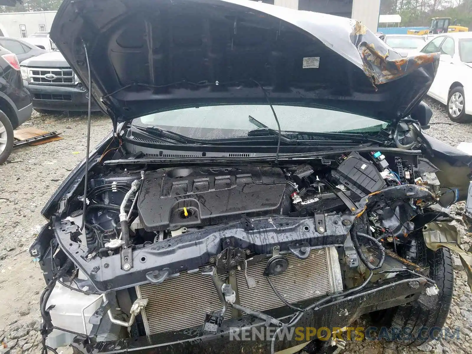 7 Photograph of a damaged car 5YFBURHE4KP859666 TOYOTA COROLLA 2019